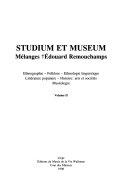 Copertina  Studium et museum : mélanges Edouard Remouchamps : ethnographie, folklore ..