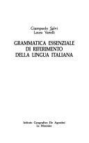 Cuviertine Grammatica essenziale di riferimento della lingua italiana