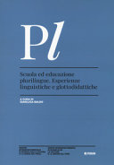 Cuviertine Scuola ed educazione plurilingue : esperienze linguistiche e glottodidattiche
