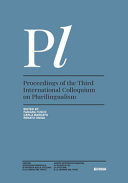 Cuviertine Proceedings of third international colloquium on plurilingualism