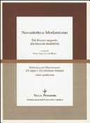Copertina  Novantotto e modernismo : dal disastro spagnolo alla rinascita modernista
