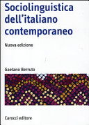 Cuviertine Sociolinguistica dell'italiano contemporaneo