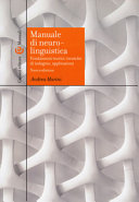 Cuviertine Manuale di neurolinguistica : fondamenti teorici, tecniche di indagine, applicazioni