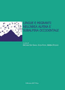Cuviertine Lingue e migranti nell'area alpina e subalpina occidentale