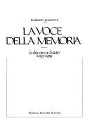 Cuviertine La voce della memoria  : la discoteca di Stato, 1928-1989