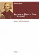 Cuviertine Lettere a Mauro Boni 1791-1809 