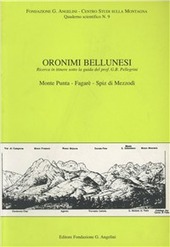 Copertina  Monte Punta, Fagarè (Gruppo del Bosconero), Spiz di Mezzodì