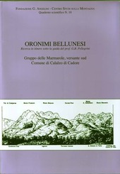 Cuviertine Gruppo delle Marmarole, versante sud, Comune di Calalzo di Cadore