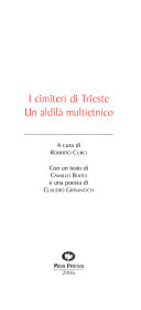 Cuviertine I cimiteri di Trieste : un aldila multietnico