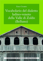 Copertina  Vocabolario del dialetto ladino-veneto della valle di Zoldo (Belluno)