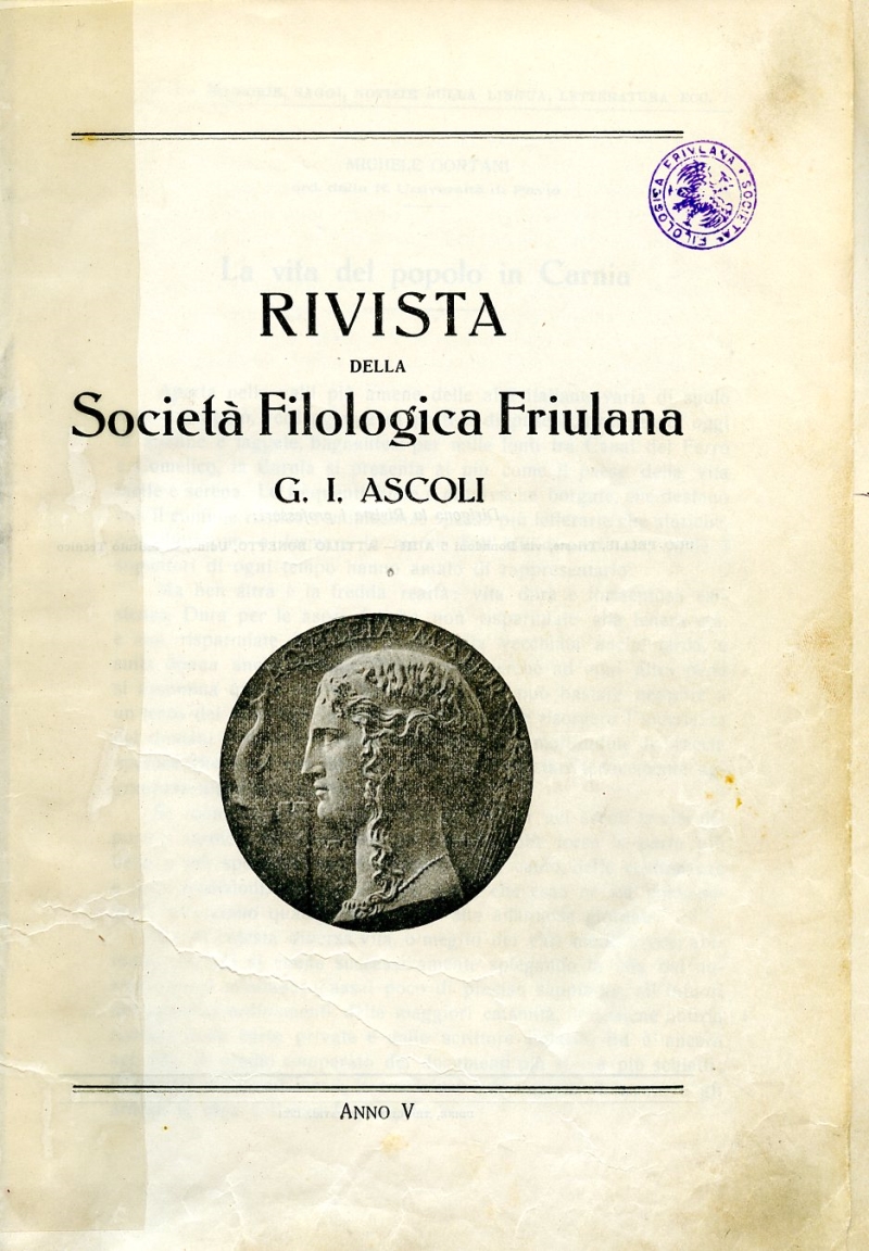 Cuviertine La caccia del toro a Latisana : Pagine friulane, 1., 28